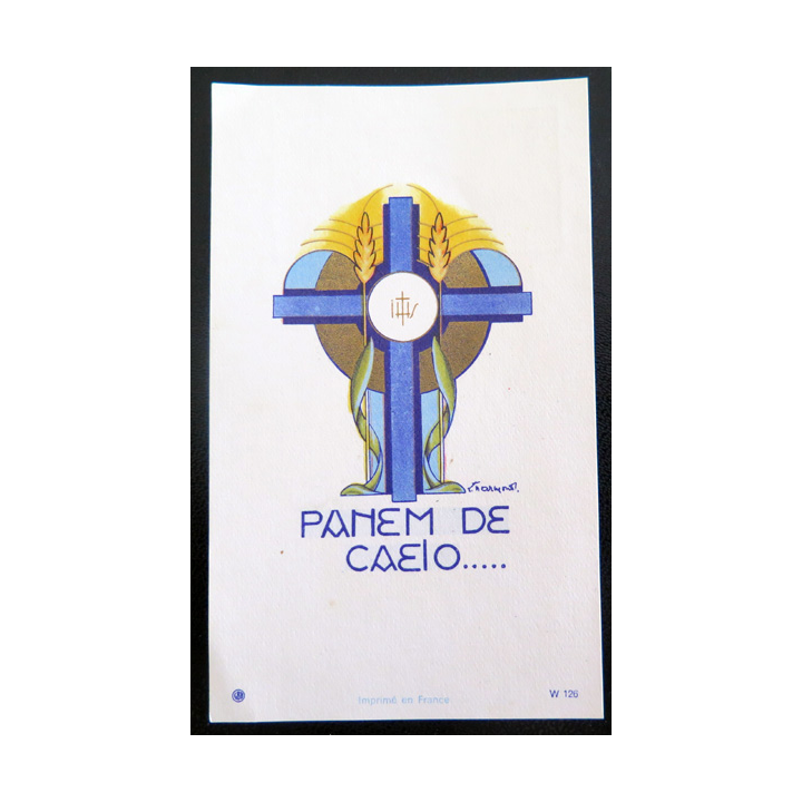 IMAGE PIEUSE : Image de première communion 6,6 x 11 cm