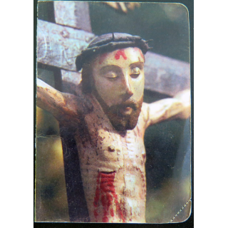 IMAGE PIEUSE : photo du Christ XIII° siècle Carmel Notre Dame de paris 9,5 x 13,5 cm