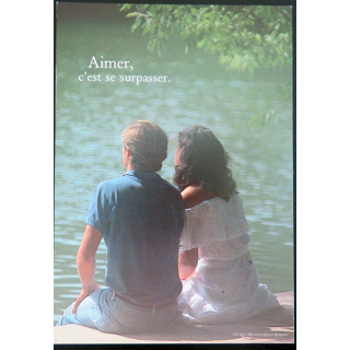 IMAGE PIEUSE : Carte Aimer c'est se surpasser