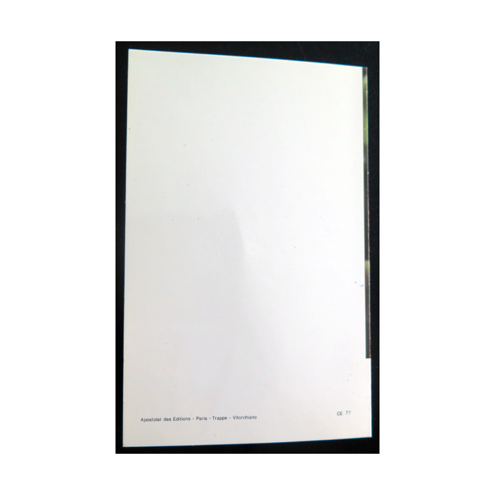 IMAGE PIEUSE : Carte Viens-tu du ciel très haut ... 8,5 x 13,2 cm