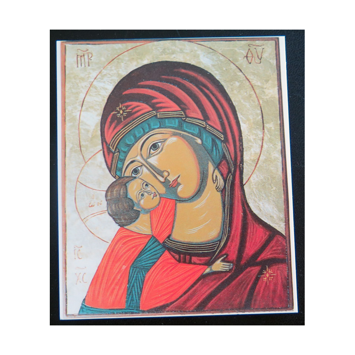 IMAGE PIEUSE : Carte des Bénédictines de Savigny sur Grosne 9,7 x 11 cm