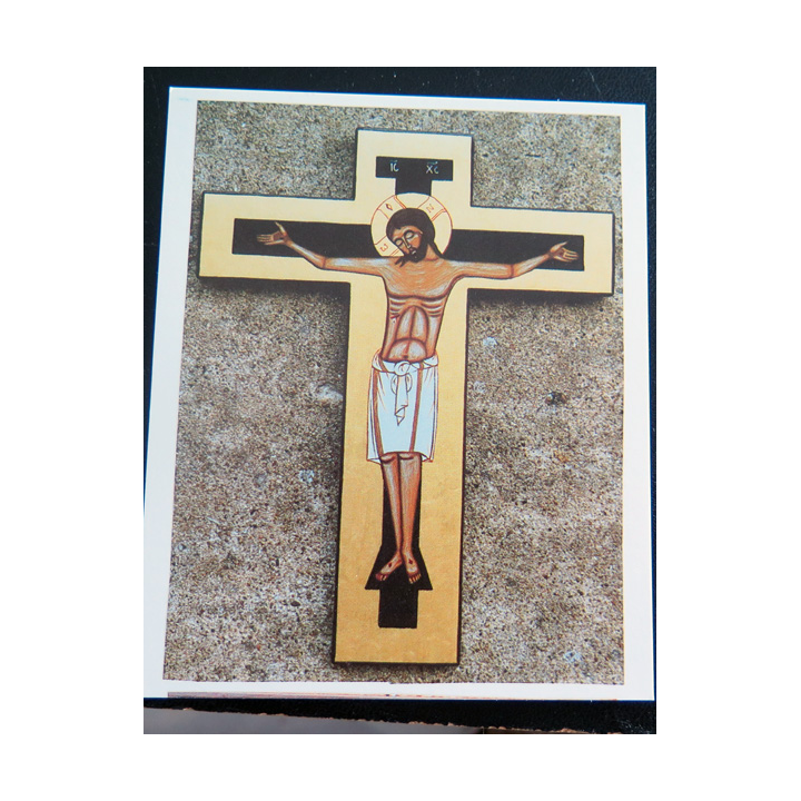 IMAGE PIEUSE : Carte des Bénédictines de Savigny sur Grosne 9,7 x 11 cm