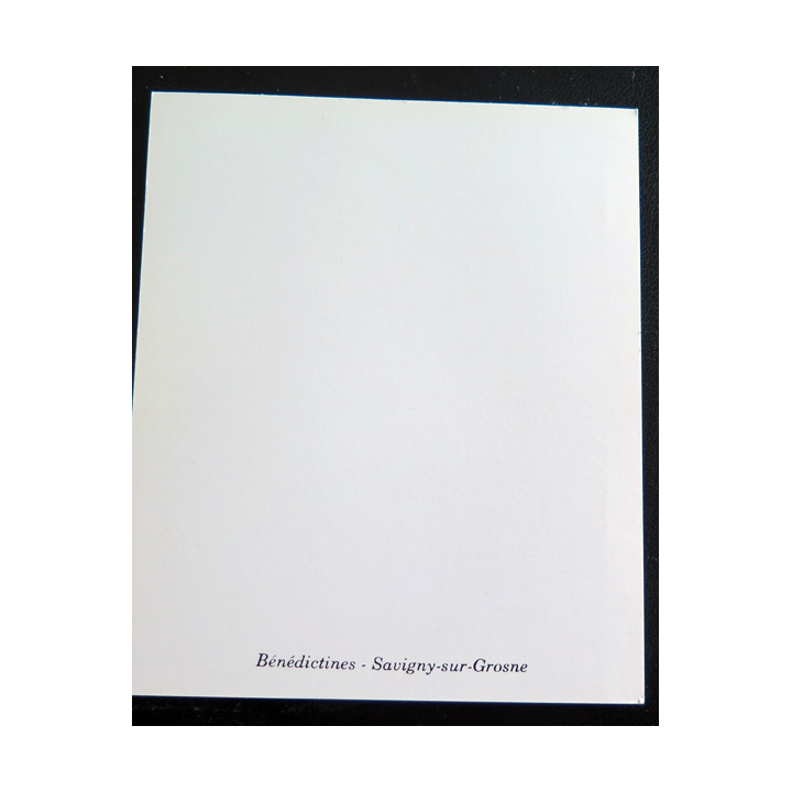 IMAGE PIEUSE : Carte de la Sainte Famille 9,7 x 11 cm