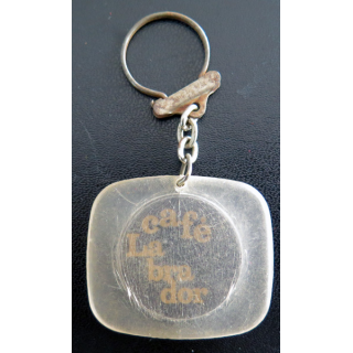 Porte clefs Vintage des années 1950-1960 : café labrador