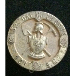 32° BG : 32° BATAILLON DU GÉNIE 1°CIE DES SAPEURS MINEURS