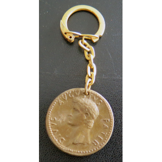 Porte clefs Vintage des années 1950-1960 : Cusenier 1966 Attik liqueur