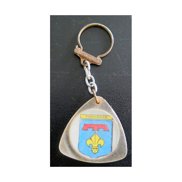 Porte clefs Vintage des années 1950-1960 : Fromages Lineet Provence
