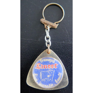 Porte clefs Vintage des années 1950-1960 : Fromages Lineet Provence