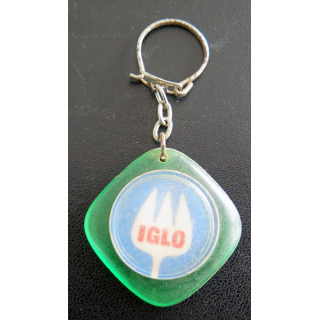 Porte clefs Vintage des années 1950-1960 : aliments surgelés Igloo