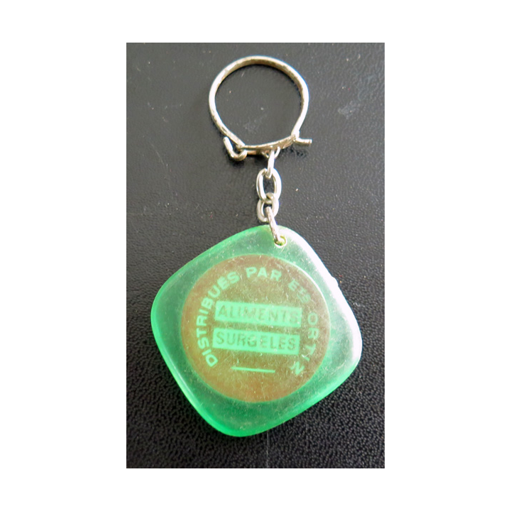 Porte clefs Vintage des années 1950-1960 : aliments surgelés Igloo