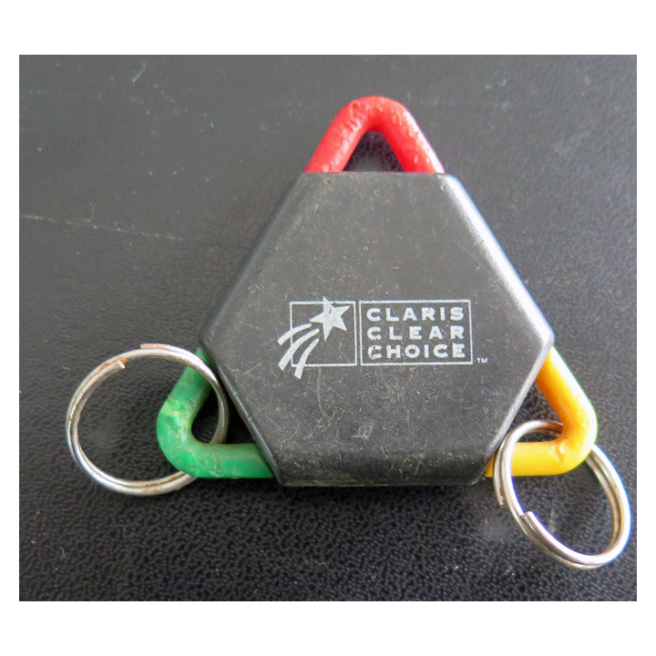 Porte clefs Vintage des années 1950-1960 : Claris Clear Choice