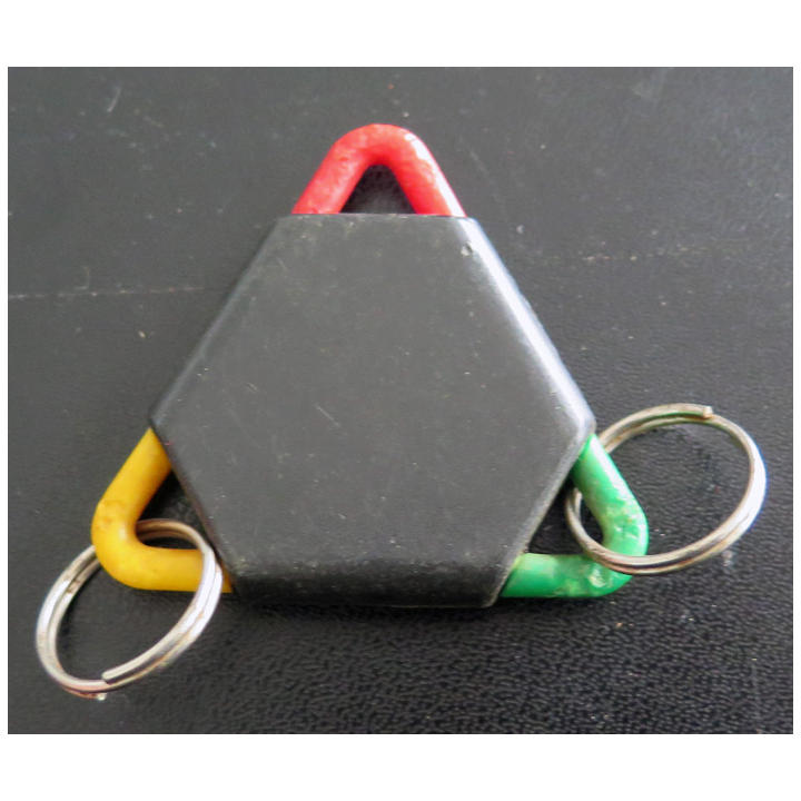 Porte clefs Vintage des années 1950-1960 : Claris Clear Choice