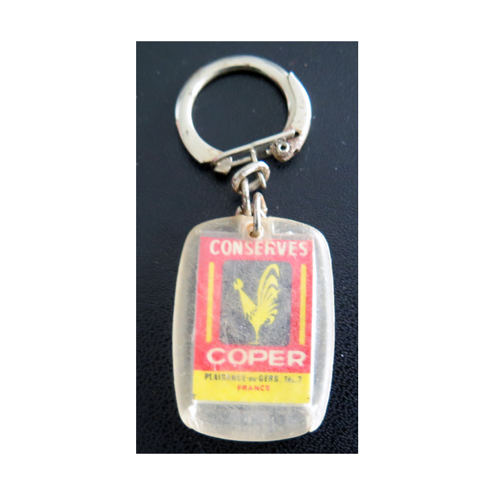 Porte clefs Vintage des années 1950-1960 : Conserves Coper