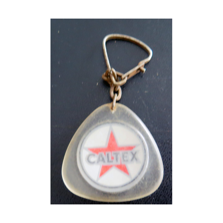 Porte clefs Vintage des années 1950-1960 : Caltex Amédée Bollée 1902