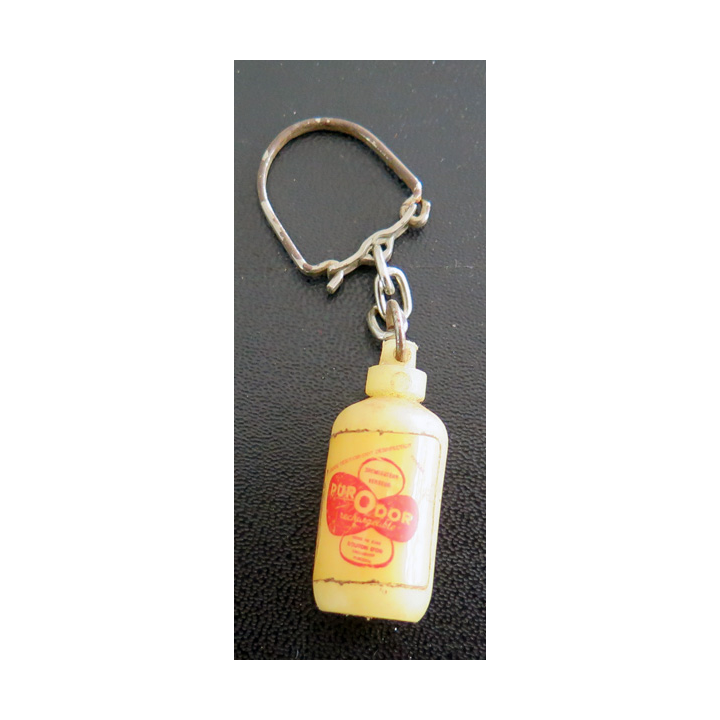 Porte clefs Vintage des années 1950-1960 : Chocolat Stéphane Halluin 59