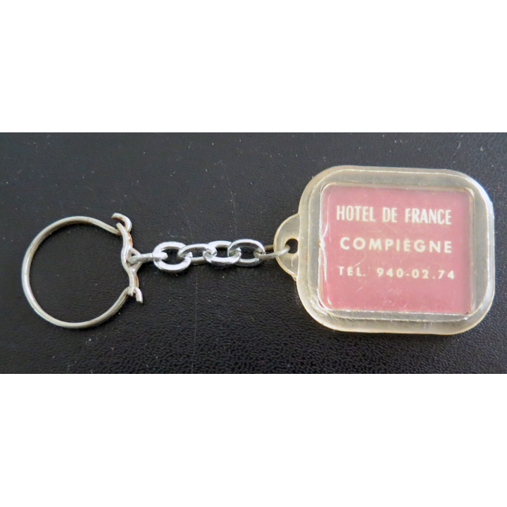 Porte clefs Vintage des années 1950-1960 : Rôtisserie du Chat qui tourne