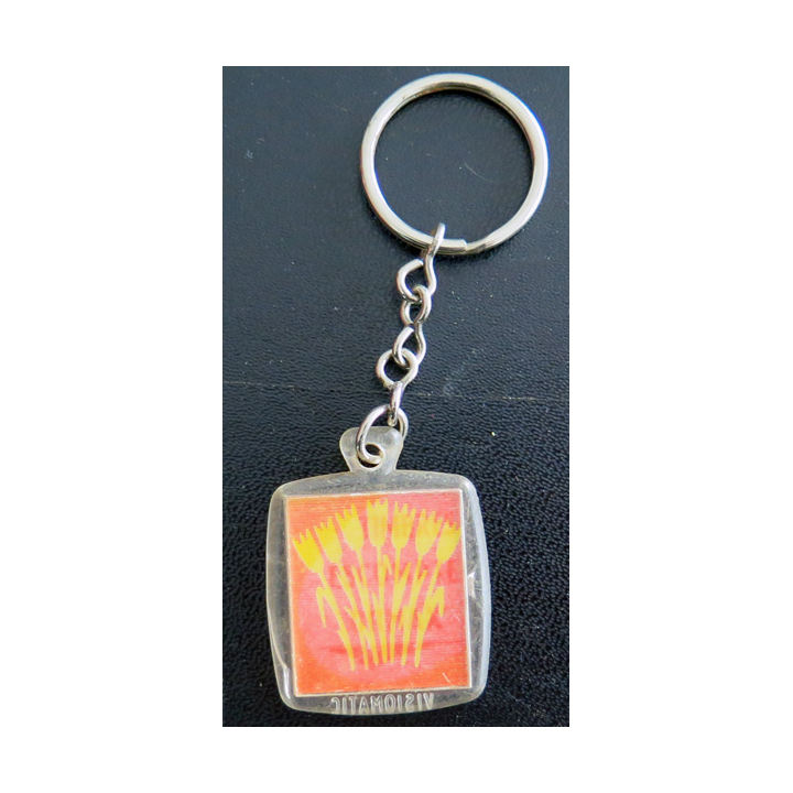 Porte clefs Vintage des années 1950-1960 : Timbres escompte Ormax