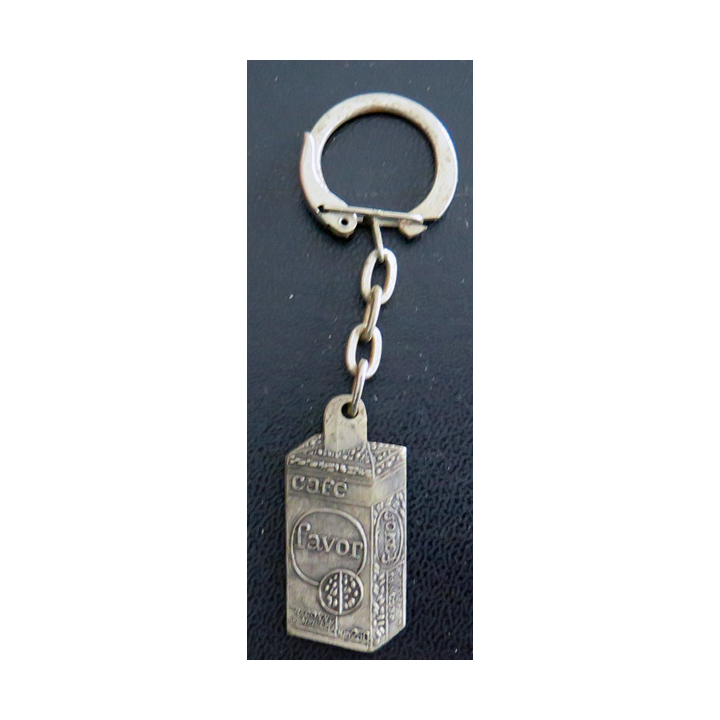 Porte clefs Vintage des années 1950-1960 : café Favor