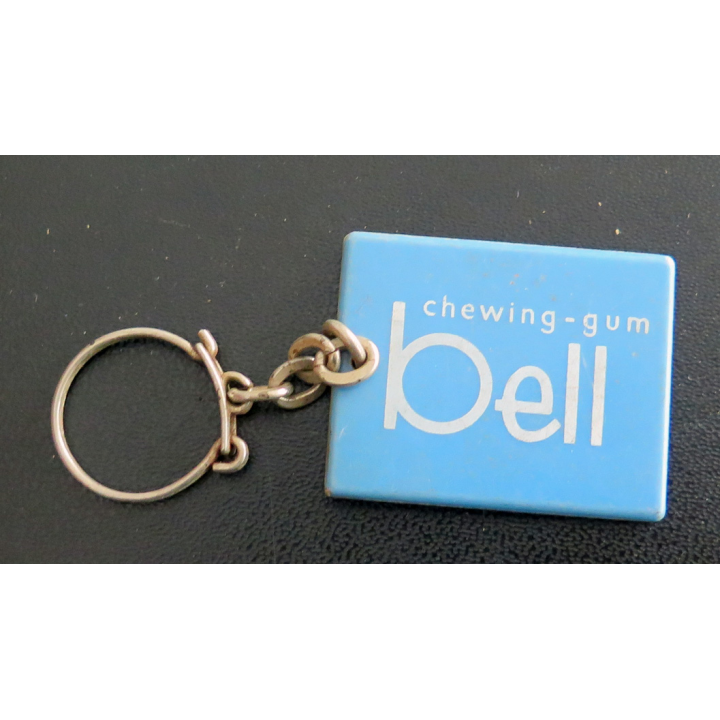 Porte clefs Vintage des années 1950-1960 : Chewing-gum Lorette chewing-gum Bell