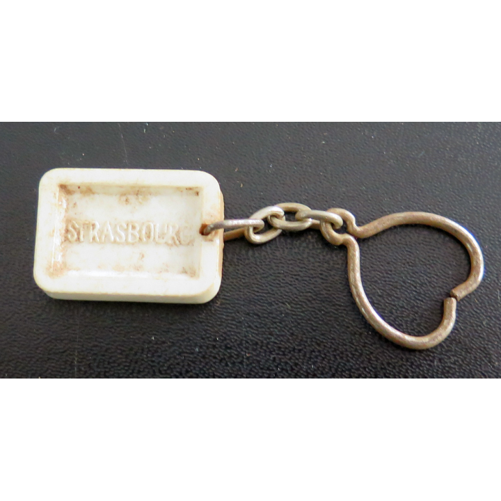 Porte clefs Vintage des années 1950-1960 : Robin Strasbourg