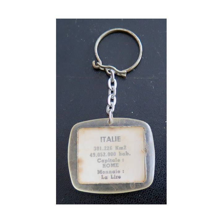 Porte clefs Vintage des années 1950-1960 : ITALIE