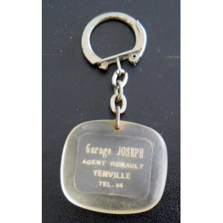 Porte clefs Vintage des années 1950-1960 : Garage Joseph Yerville