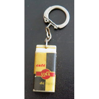 Porte clefs Vintage des années 1950-1960 : Café Una de Luxe