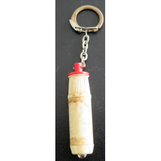 Porte clefs Vintage des années 1950-1960 : lampe de poche (difficile à ouvrir)
