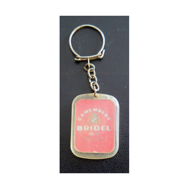 Porte clefs Vintage des années 1950-1960 : Camembert Bridel