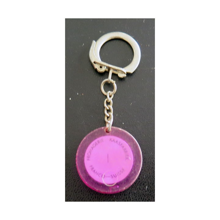 Porte clefs Vintage des années 1950-1960 : Fromagerie Franco Suisse