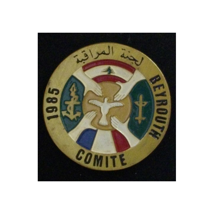 LIBAN : COMITÉ D'OBSERVATEURS QUADRIPARTITE (MÉTAL ÉPAIS)