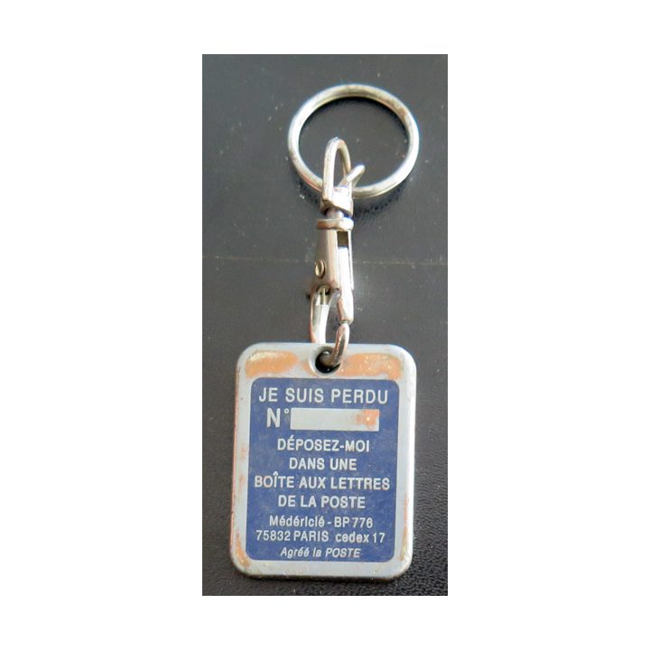 Porte clefs Vintage des années 1950-1960 : Groupe Médéric