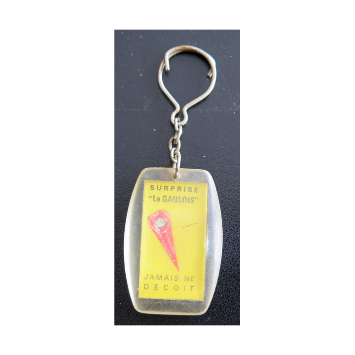 Porte clefs Vintage des années 1950-1960 : Surprises le gaulois Beuzen et Sordet Paris