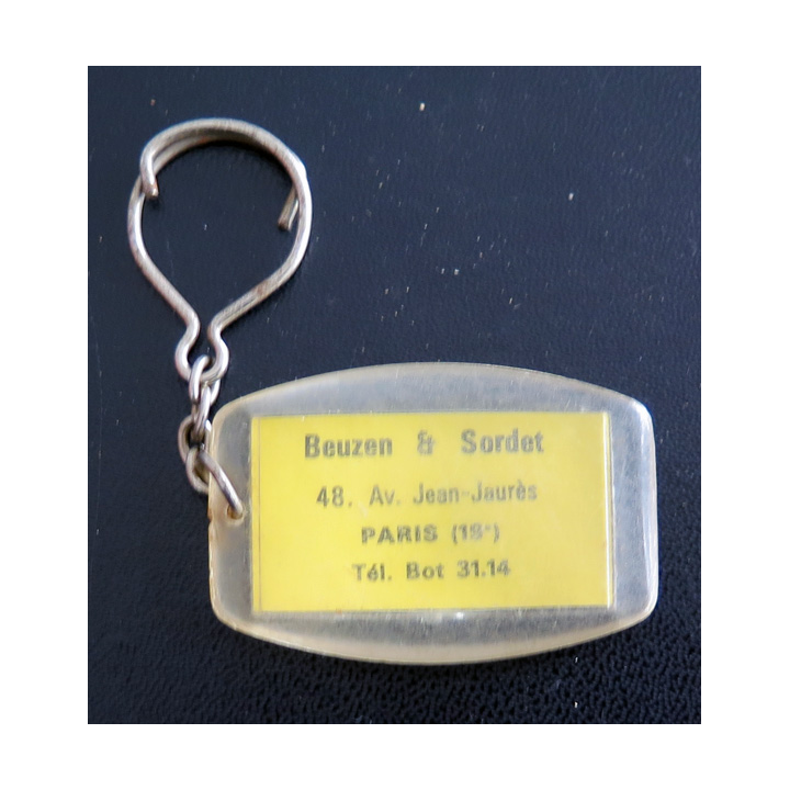 Porte clefs Vintage des années 1950-1960 : Surprises le gaulois Beuzen et Sordet Paris
