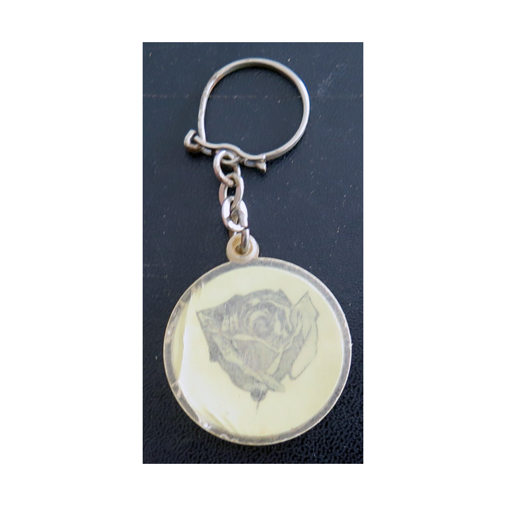 Porte clefs Vintage des années 1950-1960 : Nicky Fleurs Harfleur