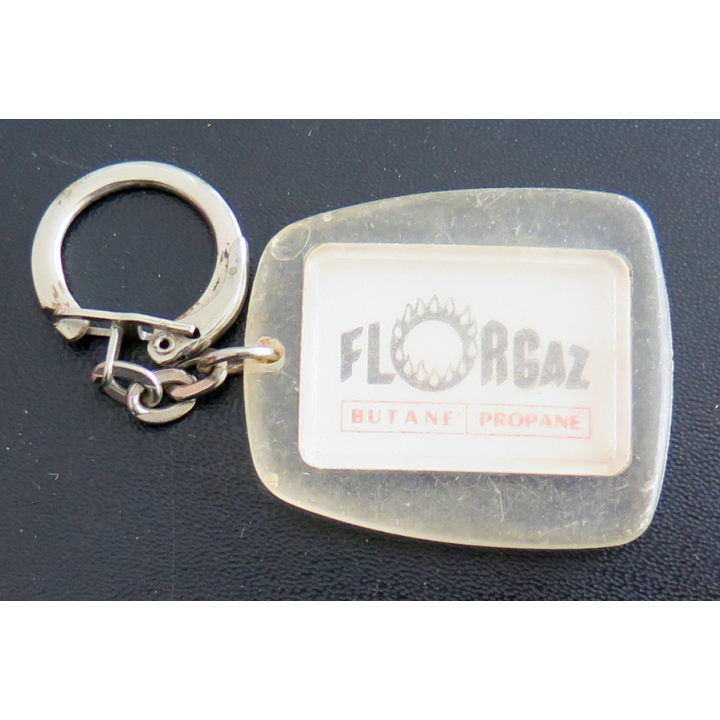 Porte clefs Vintage des années 1950-1960 : Butane Propane Florgaz