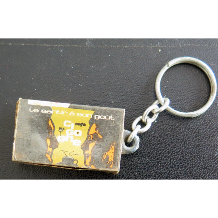 Porte clefs Vintage des années 1950-1960 : Café Cigogne