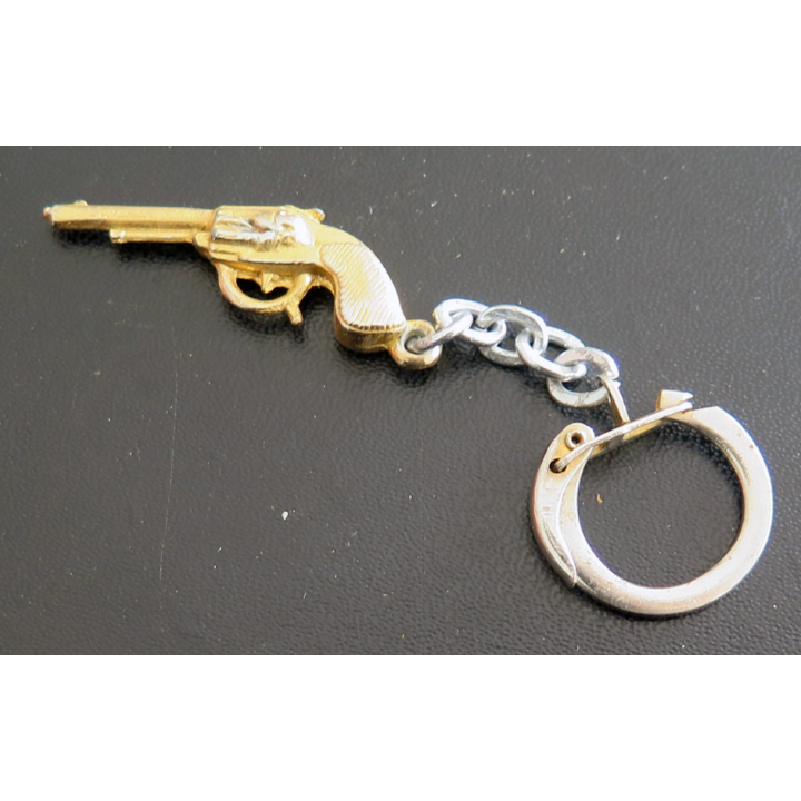 Porte clefs Vintage des années 1950-1960 : Pistolet Colt
