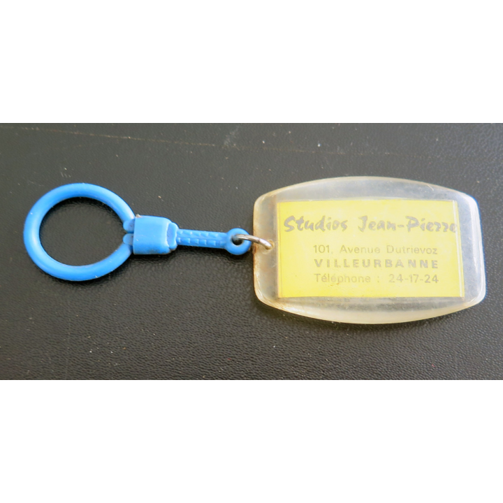 Porte clefs Vintage des années 1950-1960 : Studios Jean-Pierre Villeurbanne