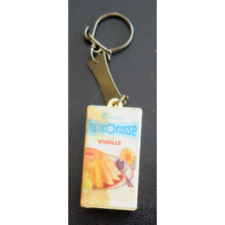Porte clefs Vintage des années 1950-1960 : Francorusse Vanille
