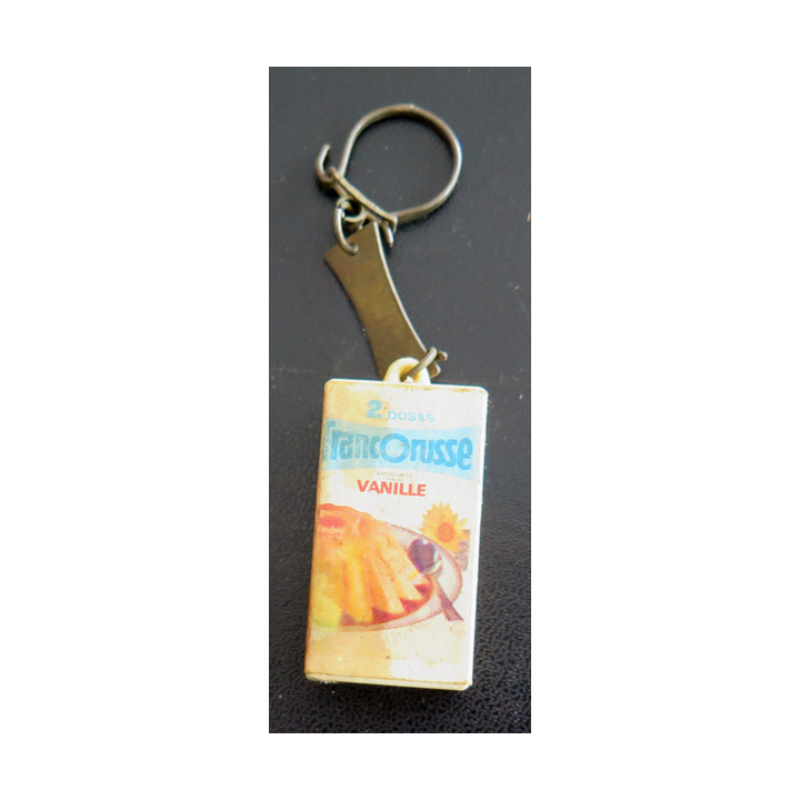 Porte clefs Vintage des années 1950-1960 : Francorusse Vanille