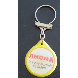 Porte clefs Vintage des années 1950-1960 : Amira la bonne moutarde de Dijon