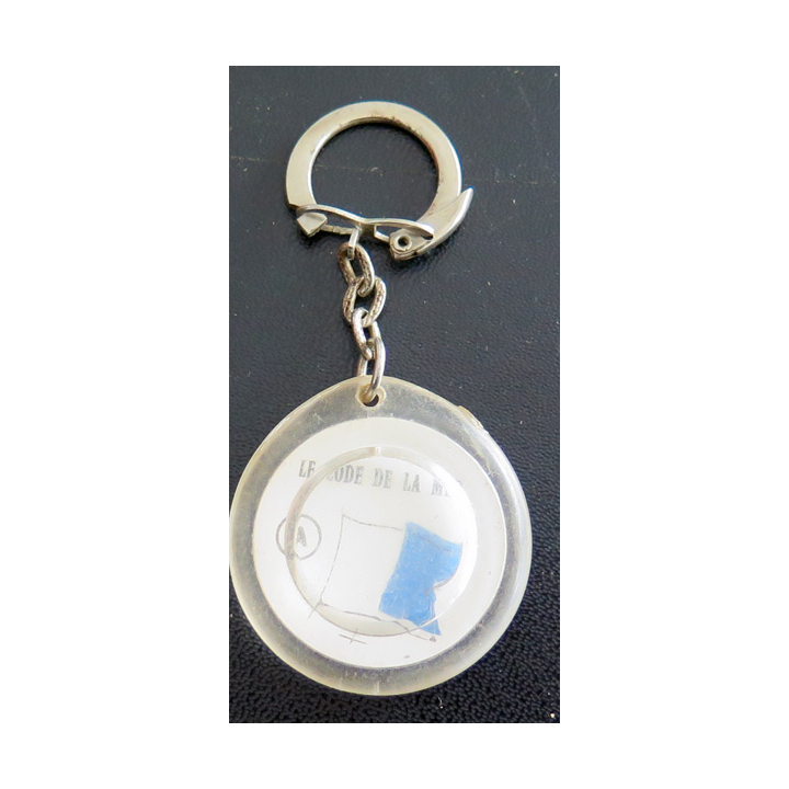 Porte clefs Vintage des années 1950-1960 : Le Code de la mer