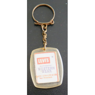 Porte clefs Vintage des années 1950-1960 : Levis western wear