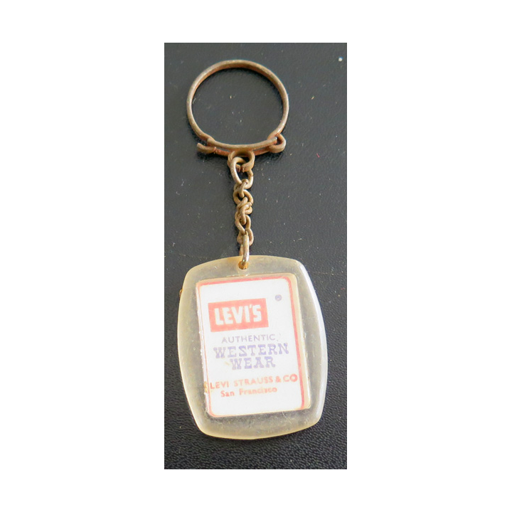 Porte clefs Vintage des années 1950-1960 : Levis western wear