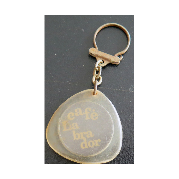 Porte clefs Vintage des années 1950-1960 : Café Labrador