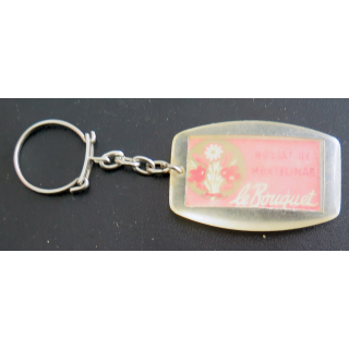 Porte clefs Vintage des années 1950-1960 : Nougat de Montélimar Le Bouquet