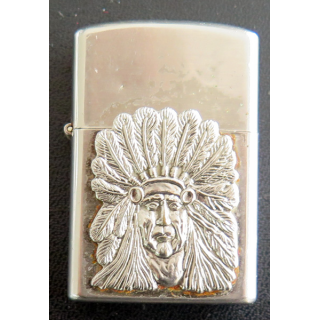 Briquet Zippo tête d'indien SAMED Korea