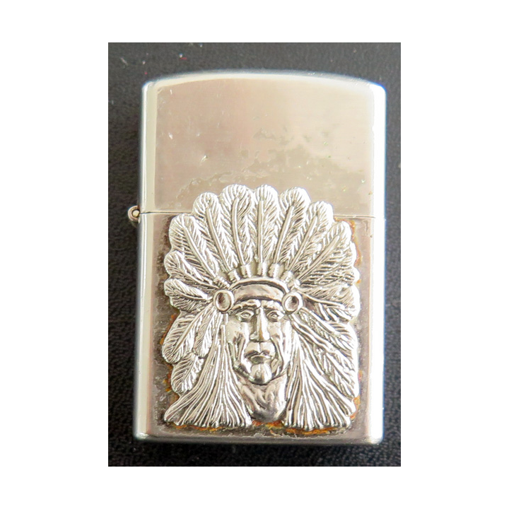 Briquet Zippo tête d'indien SAMED Korea