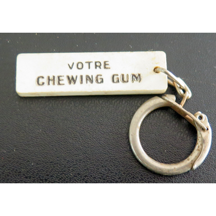 Porte clefs Vintage des années 1950-1960 : Clark's votre chewing gum